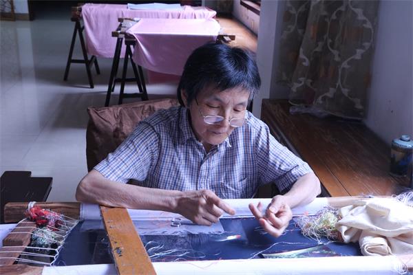 必一运动员工团队制作微视频《绣苏州》唯美呈现苏绣之美