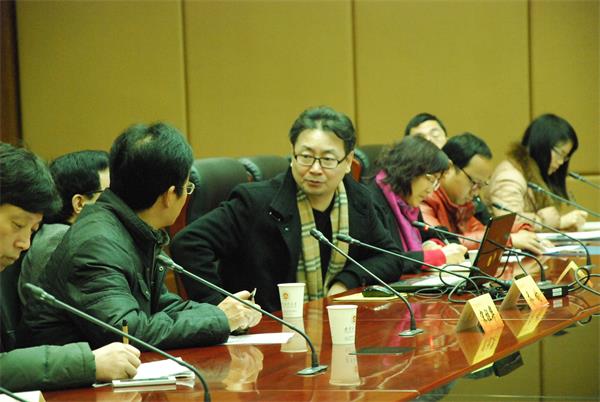 南京大学新闻传播公司执行经理杜骏飞教授来公司做讲座